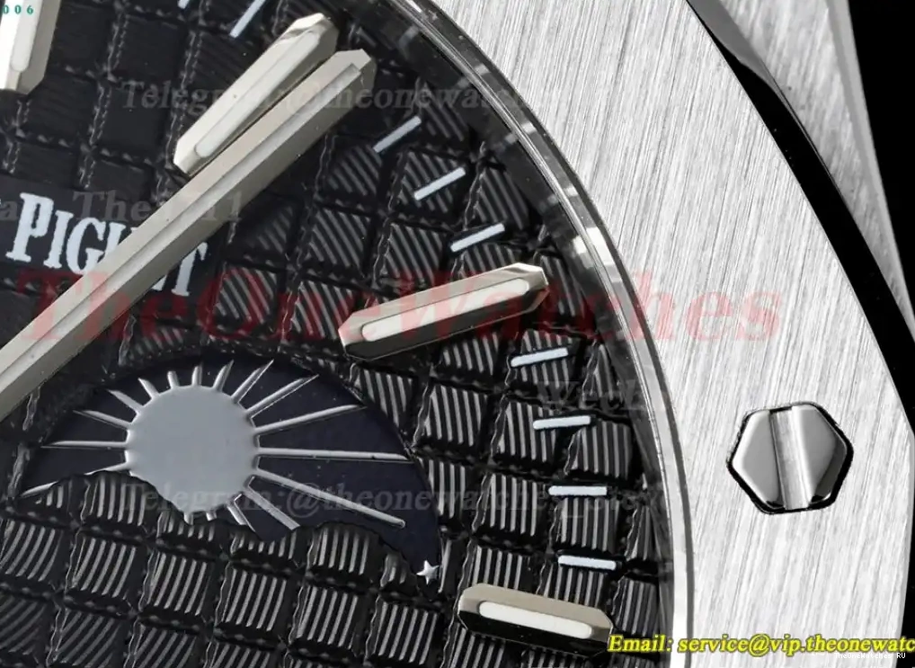 Fake A23J(Erotic) SS SS Oak tourbillon Stk Black Royal ABF 0507